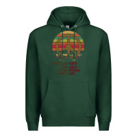 Sports Green Birthplace Earth Race Human Peace Sign Hippie Premium Hoodie - Bettercallsaul