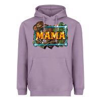 Lavender mama cowboy western font cactuslove mom Heavyweight Hoodie - LillyAllenDesigns