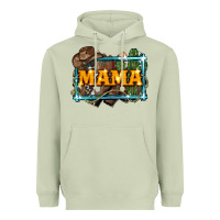 Matcha mama cowboy western font cactuslove mom Heavyweight Hoodie - LillyAllenDesigns