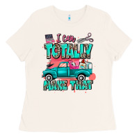Bone I can totally make that with truck Ladies Tee - MaliasSmallBusiness