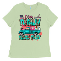 Matcha I can totally make that with truck Ladies Tee - MaliasSmallBusiness