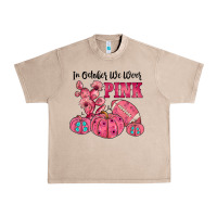 French Oak in october we wear pink Urban Heavy Tee - JahusDesignShop