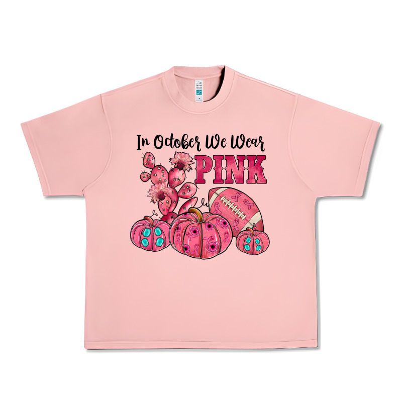 In October We Wear Pink Urban Heavy Tee by JahusDesignShop | Teevron