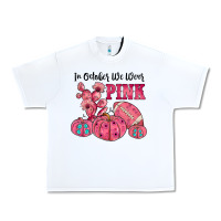 White in october we wear pink Urban Heavy Tee - JahusDesignShop