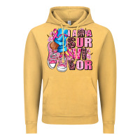 Vintage Mustard i am a survivor Vintage Hoodie - AdoDesignShop