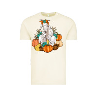 Vintage Arctic Goat family fall pumpkins gemstone Vintage Tee - Artiststas