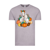 Vintage Zinc Goat family fall pumpkins gemstone Vintage Tee - Artiststas