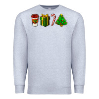 Heather Grey christmas items Premium Sweatshirt - LillyAllenDesigns