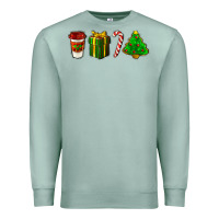 Seafoam christmas items Premium Sweatshirt - LillyAllenDesigns