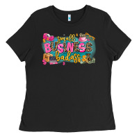 Black Small business badass Ladies Tee - MaliasSmallBusiness