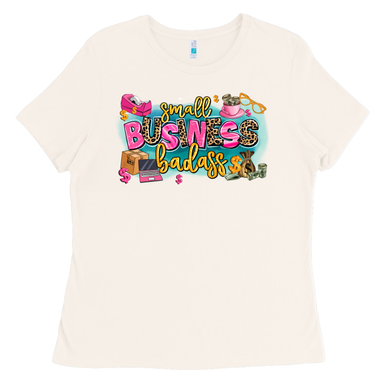 Small Business Badass Ladies Tee by MaliasSmallBusiness | Teevron