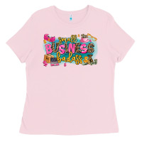 Bubblegum Pink Small business badass Ladies Tee - MaliasSmallBusiness
