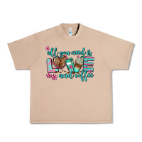 Burro all you need is love and coffee Urban Heavy Tee - AdoDesignShop