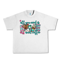 Lunar Rock all you need is love and coffee Urban Heavy Tee - AdoDesignShop