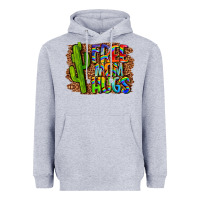 Heather Grey free mom hugs Heavyweight Hoodie - LillyAllenDesigns
