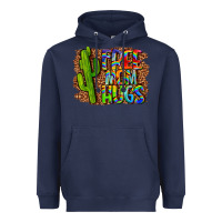 Navy free mom hugs Heavyweight Hoodie - LillyAllenDesigns