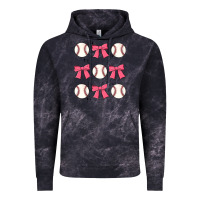Cloud Black baseball coquette bow Vintage Hoodie - JahusDesignShop