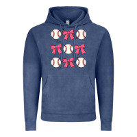 Vintage Denim baseball coquette bow Vintage Hoodie - JahusDesignShop