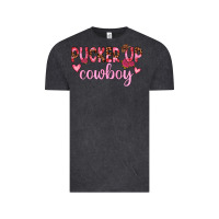 Vintage Black pucker up cowboy Vintage Tee - JahusDesignShop