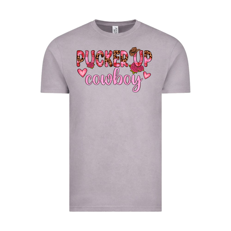 Pucker Up Cowboy Vintage Tee by JahusDesignShop | Teevron