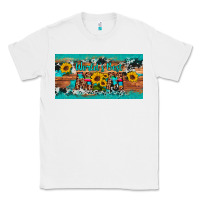 White world's best mom sunflower license plate Classic Tee - Artiststas