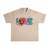 French Oak love easter floral longhaired cow Urban Heavy Tee - Jasminsmagicworld