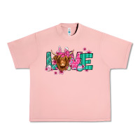 Salmon love easter floral longhaired cow Urban Heavy Tee - Jasminsmagicworld