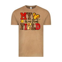 Vintage Camel my heart is on that field softball Vintage Tee - AdoDesignShop