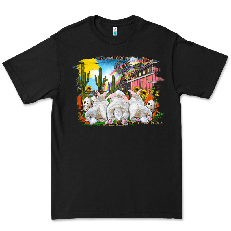 Easter Farm With Bunnies Premium Tee by RanaPortraitStore | Teevron