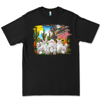 Black easter farm with bunnies Premium Tee - RanaPortraitStore