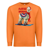 Carrot Fleece Navidad Alpaca Premium Sweatshirt - LillyAllenDesigns