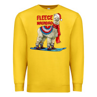 Lemon Fleece Navidad Alpaca Premium Sweatshirt - LillyAllenDesigns