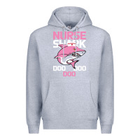 Heather Grey Nurse Shark Doo Doo Doo Premium Hoodie - Bettercallsaul