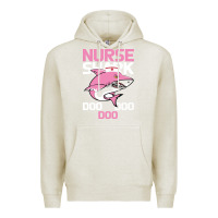 Oatmeal Heather Nurse Shark Doo Doo Doo Premium Hoodie - Bettercallsaul