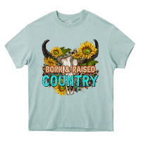 Arona born and raised country tbw Heavy Core Tee - texasbilliewilder