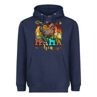 Navy mama hen Heavyweight Hoodie - LillyAllenDesigns