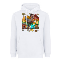 White mama hen Heavyweight Hoodie - LillyAllenDesigns