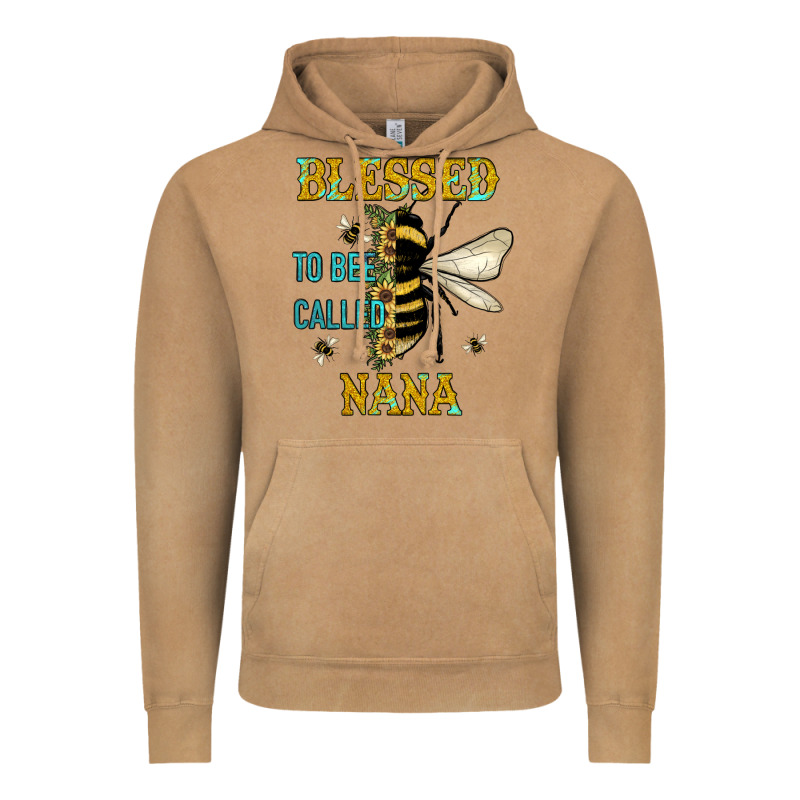 Blessed To Bee Nana Vintage Hoodie by JahusDesignShop | Teevron