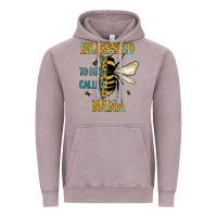 Vintage Zinc Blessed To Bee Nana Vintage Hoodie - JahusDesignShop