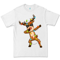 White dabbing deer Premium Tee - Zillion Design Studio