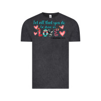 Vintage Black let all that you do be done in love Vintage Tee - JahusDesignShop