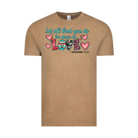 Let All That You Do Be Done In Love Vintage Tee | Teevron