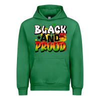 Emerald black and proud Urban Hoodie - CowGirlArtShop