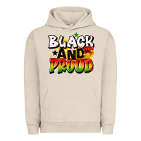 Pigment French Oak black and proud Urban Hoodie - CowGirlArtShop