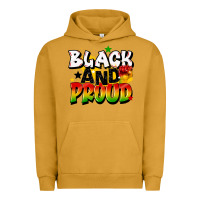 Pigment Peanut Butter black and proud Urban Hoodie - CowGirlArtShop