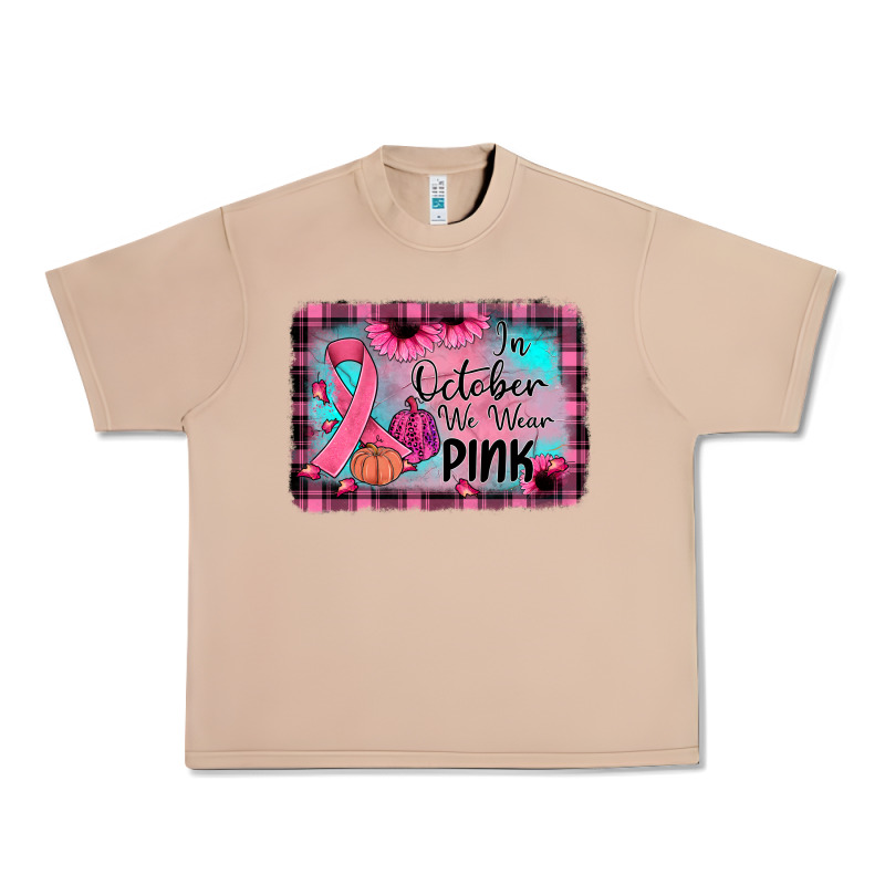 In October We Wear Pink Urban Heavy Tee by JahusDesignShop | Teevron