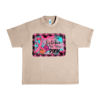 French Oak in october we wear pink Urban Heavy Tee - JahusDesignShop