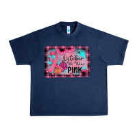 Navy in october we wear pink Urban Heavy Tee - JahusDesignShop