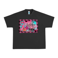 Pigment Black in october we wear pink Urban Heavy Tee - JahusDesignShop