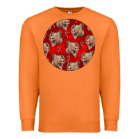 Carrot christmas pig Premium Sweatshirt - LillyAllenDesigns
